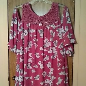 Heartsoulsplus open shoulder dress